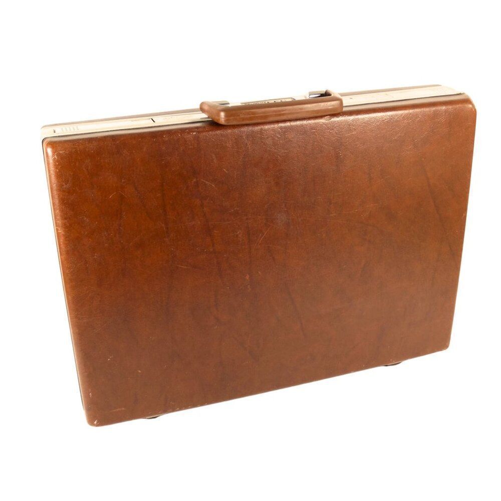 Antique Vintage Samsonite 100 Briefcase 1960s (with Lock Combo)